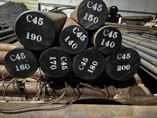 C45 S45C قدرت ضربه بالا آله آلیاژ ابزار فولاد روغن خاموش کردن تخلیه گرمایی درمان