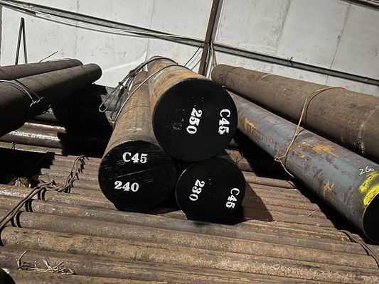 C45 S45C قدرت ضربه بالا آله آلیاژ ابزار فولاد روغن خاموش کردن تخلیه گرمایی درمان