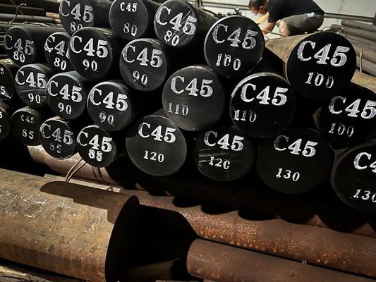 C45 S45C قدرت ضربه بالا آله آلیاژ ابزار فولاد روغن خاموش کردن تخلیه گرمایی درمان